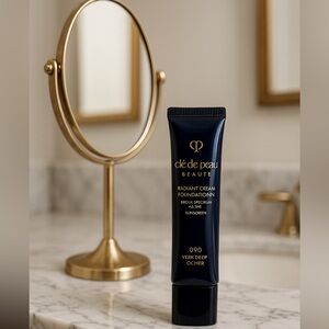 Clé de Peau Beauté Radiant Cream Foundation N Shade O90 Very Deep Ocher